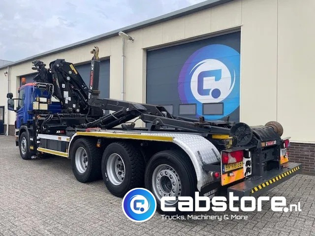 Scania P380 LB 8x4*4 HNA Euro 5 - HIAB 211 E-3 Hipro Crane with remote control + Multilift XR26S61 Hooklift - Year 2009 - Km 336.501 !! - Good condition - Camion grue: photos 5 Scania P380 LB 8x4*4 HNA Euro 5 - HIAB 211 E-3 Hipro Crane with remote control + Multilift XR26S61 Hooklift - Year 2009 - Km 336.501 !! - Good condition - Camion grue: photos 5