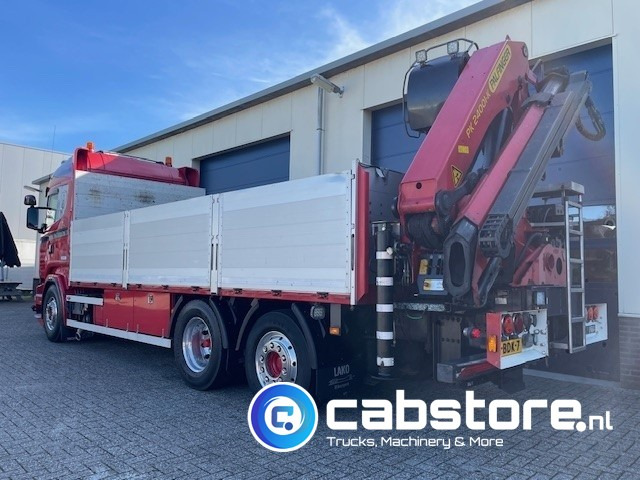 Scania R520 LB6X2*4HNB Euro 6 - Bouwjaar 2013 - Highline - Opticruise - Open box + Palfinger PK 24001-K B Autolaadkraan - Good condition ! - Camion grue: photos 5 Scania R520 LB6X2*4HNB Euro 6 - Bouwjaar 2013 - Highline - Opticruise - Open box + Palfinger PK 24001-K B Autolaadkraan - Good condition ! - Camion grue: photos 5