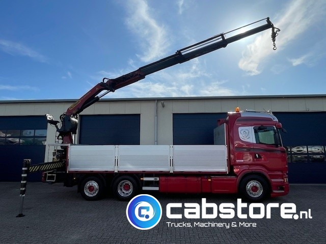 Scania R520 LB6X2*4HNB Euro 6 - Bouwjaar 2013 - Highline - Opticruise - Open box + Palfinger PK 24001-K B Autolaadkraan - Good condition ! - Camion grue: photos 3 Scania R520 LB6X2*4HNB Euro 6 - Bouwjaar 2013 - Highline - Opticruise - Open box + Palfinger PK 24001-K B Autolaadkraan - Good condition ! - Camion grue: photos 3