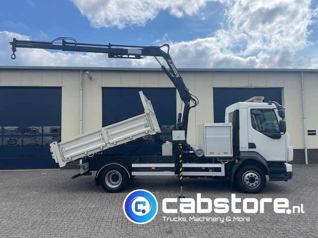 Volvo FL 240 4x2 Euro 5 - Kipper - MKG HLK 45 a2 Autolaadkraan - Bouwjaar 2012 - APK 18-10-2025 - ORIGINAL Km 35.640 !!!! - Good condition !! - Camion grue: photos 2 Volvo FL 240 4x2 Euro 5 - Kipper - MKG HLK 45 a2 Autolaadkraan - Bouwjaar 2012 - APK 18-10-2025 - ORIGINAL Km 35.640 !!!! - Good condition !! - Camion grue: photos 2