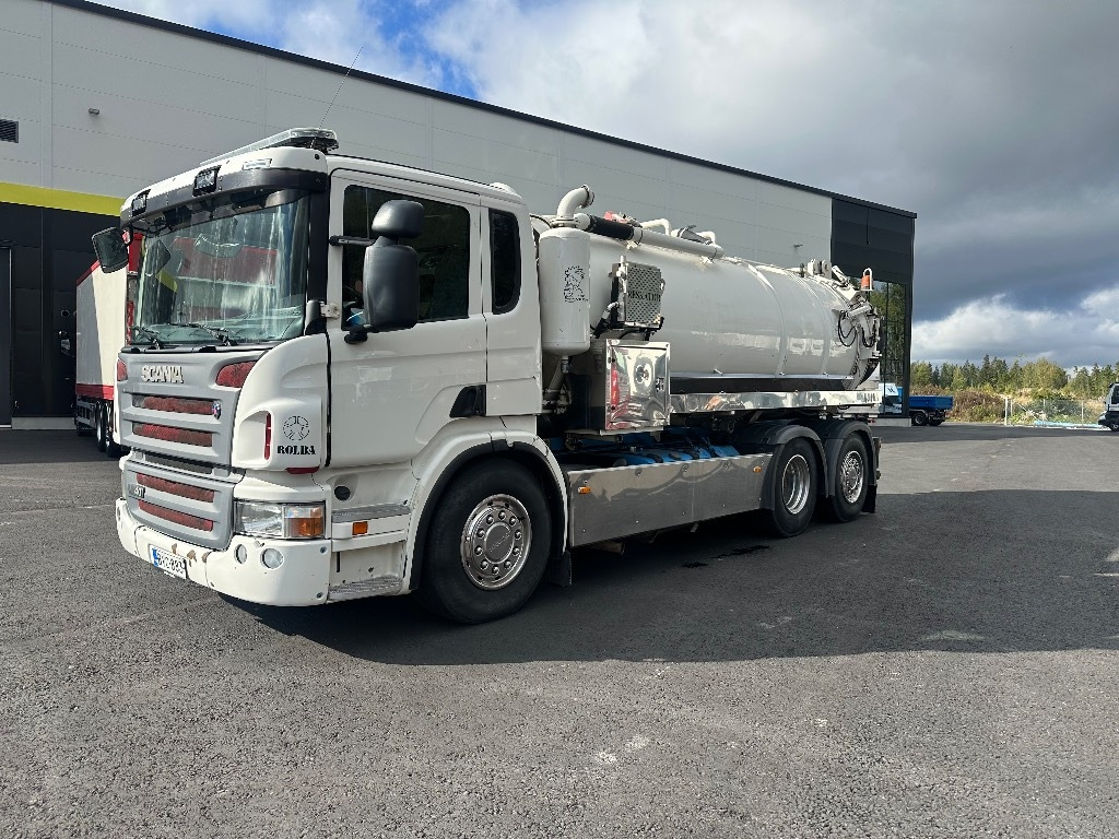 Scania P340 6x2*4 - Camion hydrocureur: photos 1 Scania P340 6x2*4 - Camion hydrocureur: photos 1