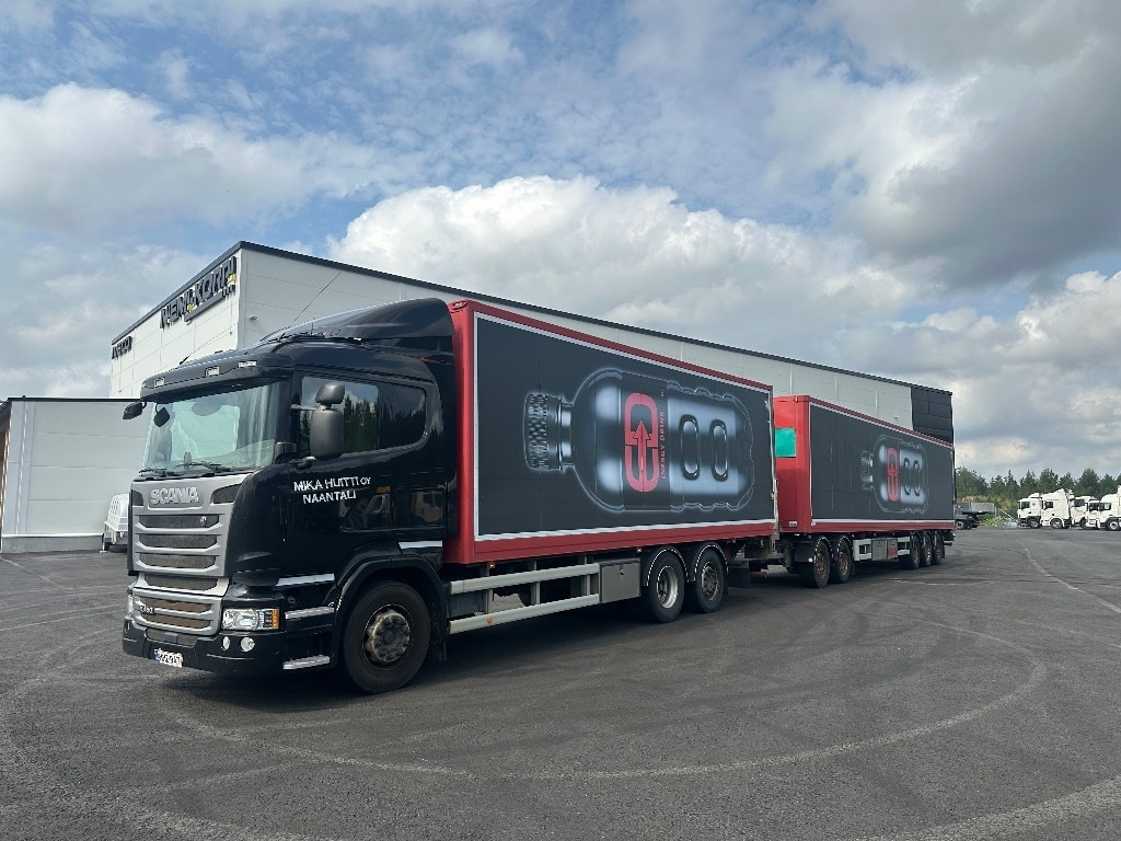 Scania R 450 - Camion fourgon: photos 1 Scania R 450 - Camion fourgon: photos 1