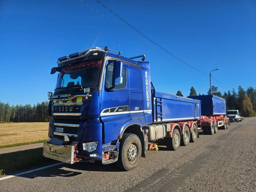 Sisu Polar 625 täys tienhoitoyhdistelmä - Camion benne: photos 1 Sisu Polar 625 täys tienhoitoyhdistelmä - Camion benne: photos 1