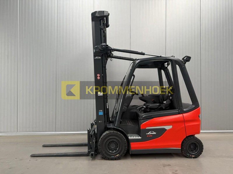 Linde E 25 Triplex 7410 mm - Chariot élévateur électrique: photos 1 Linde E 25 Triplex 7410 mm - Chariot élévateur électrique: photos 1