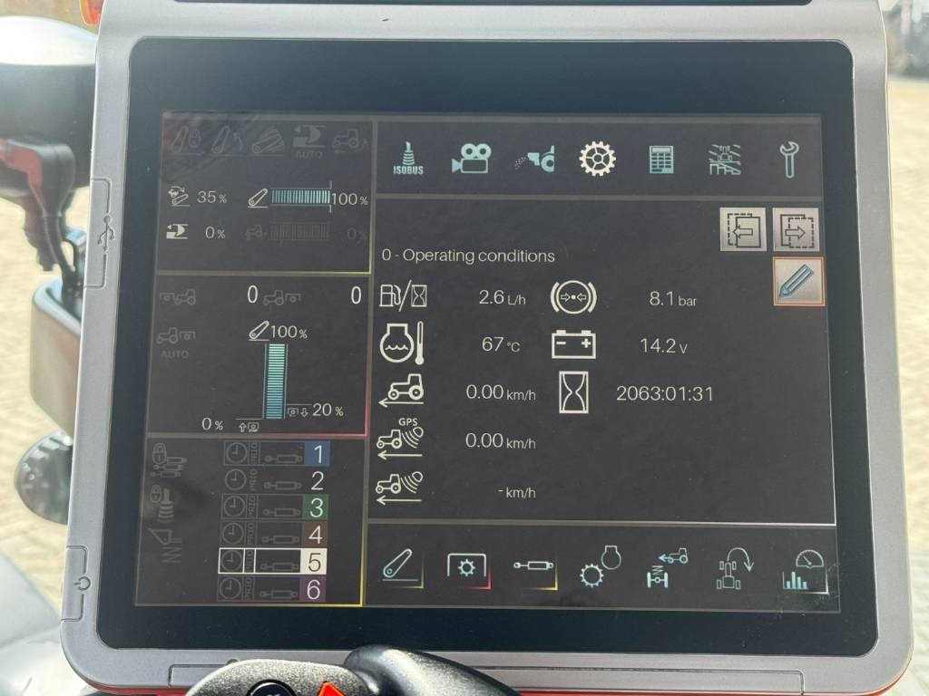 Tracteur agricole Kubota M7173 P-KVT, GPS RTK, frontlinkage + PTO, 2021!!: photos 35