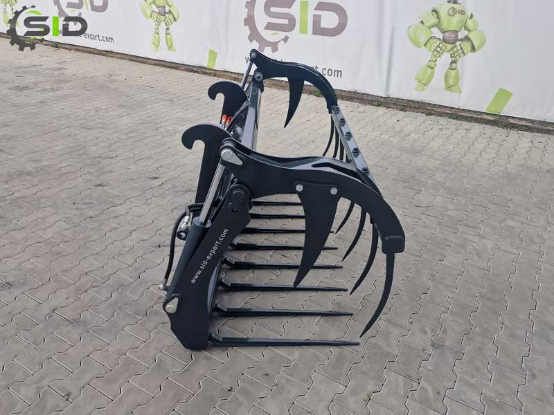 SID Krokodilgebiss Krokodilzange XL / BMS XL / Crocodile manure fork with grapple XL 1,8 m - Fourches pour Machine agricole: photos 2 SID Krokodilgebiss Krokodilzange XL / BMS XL / Crocodile manure fork with grapple XL 1,8 m - Fourches pour Machine agricole: photos 2