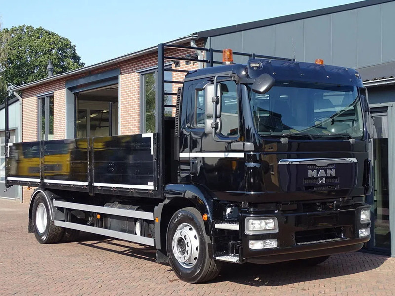 MAN TGM 18.290 PICK-UP KOOIAAP LOADCAP 11TON - Camion plateau: photos 1 MAN TGM 18.290 PICK-UP KOOIAAP LOADCAP 11TON - Camion plateau: photos 1
