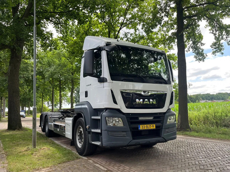MAN TGS 26.420 CONTAINERSYSTEEM (kabels) MANUEL - Camion porte-conteneur/ Caisse mobile: photos 4 MAN TGS 26.420 CONTAINERSYSTEEM (kabels) MANUEL - Camion porte-conteneur/ Caisse mobile: photos 4
