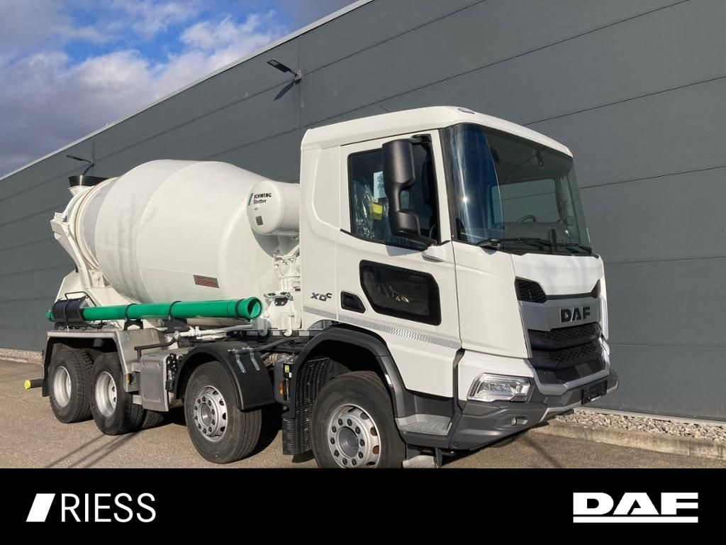DAF XDC 410 FAD 8X4 Stetter AM 9 FHC UltraEco 9cbm - Camion malaxeur: photos 1 DAF XDC 410 FAD 8X4 Stetter AM 9 FHC UltraEco 9cbm - Camion malaxeur: photos 1