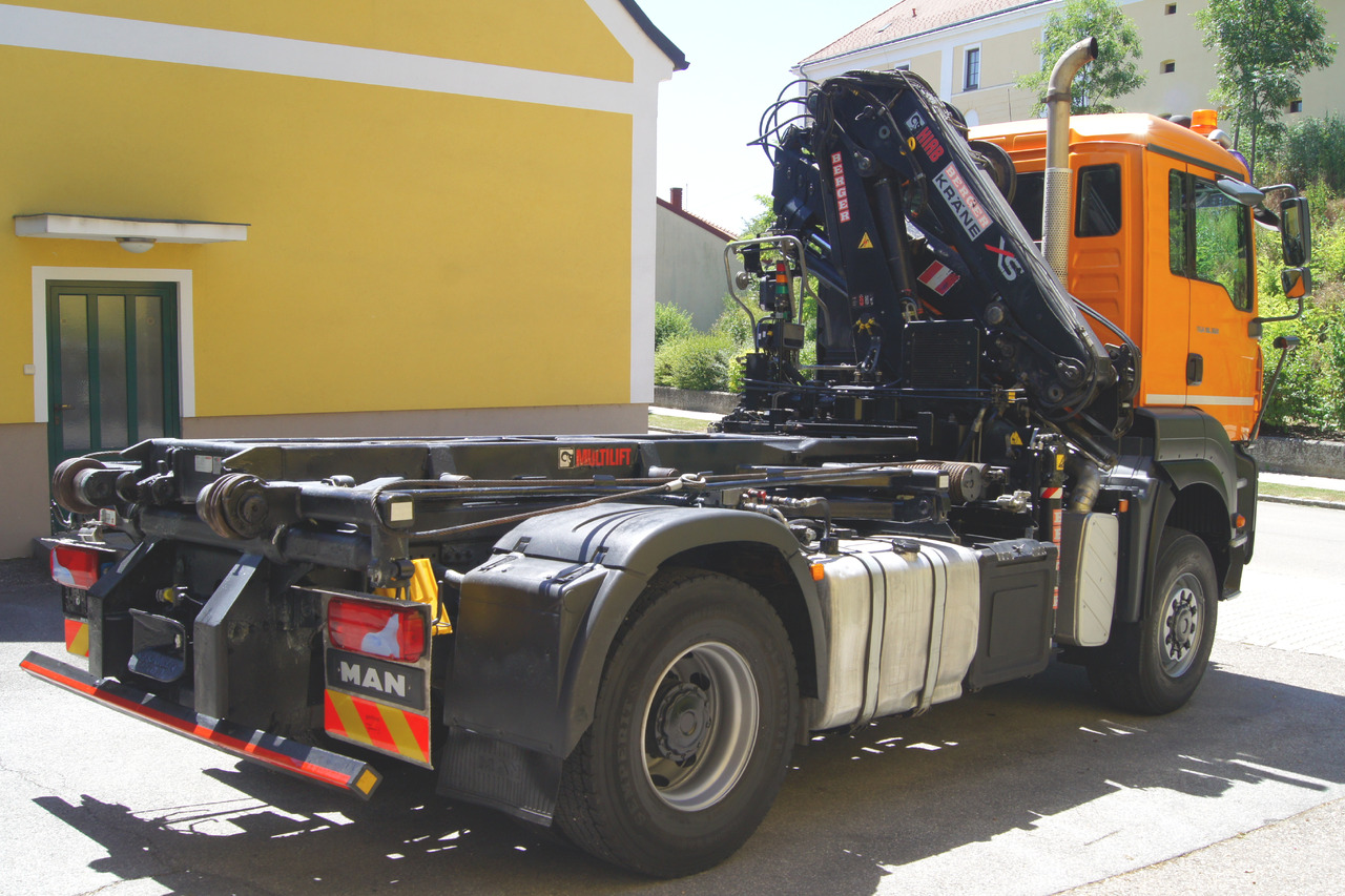 MAN TGA 18.360 BL 4x4/Euro 4/TÜV/HIAB 111/MULTILIFT/Winterdienst - Camion ampliroll, Camion grue: photos 5 MAN TGA 18.360 BL 4x4/Euro 4/TÜV/HIAB 111/MULTILIFT/Winterdienst - Camion ampliroll, Camion grue: photos 5