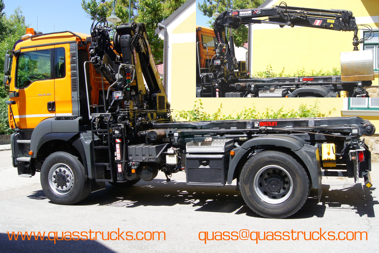 MAN TGA 18.360 BL 4x4/Euro4/TÜV/HIAB 111/MULTILIFT/Winterdienst - Camion - système de câble, Camion grue: photos 3 MAN TGA 18.360 BL 4x4/Euro4/TÜV/HIAB 111/MULTILIFT/Winterdienst - Camion - système de câble, Camion grue: photos 3