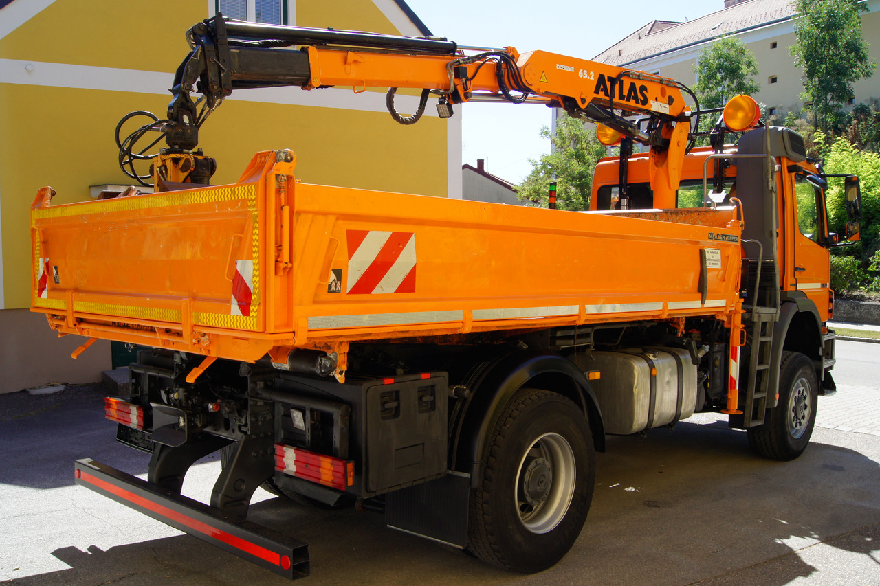 MERCEDES-BENZ AXOR 1829 4x4/EURO 5/ATLAS 65.2/MEILLER/Winterdienst - Camion benne, Camion grue: photos 5 MERCEDES-BENZ AXOR 1829 4x4/EURO 5/ATLAS 65.2/MEILLER/Winterdienst - Camion benne, Camion grue: photos 5