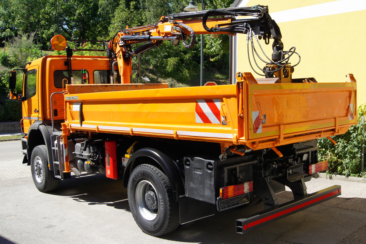 MERCEDES-BENZ AXOR 1829 4x4/EURO 5/ATLAS 65.2/MEILLER/Winterdienst - Camion grue: photos 4 MERCEDES-BENZ AXOR 1829 4x4/EURO 5/ATLAS 65.2/MEILLER/Winterdienst - Camion grue: photos 4
