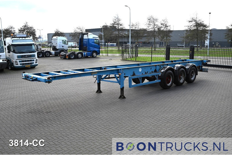 Blumhardt Cont.-Sal 40.24 E FIXED CHASSIS | 40ft * STEEL SUSPENSION * BPW / DRUM - Semi-remorque porte-conteneur/ Caisse mobile: photos 4 Blumhardt Cont.-Sal 40.24 E FIXED CHASSIS | 40ft * STEEL SUSPENSION * BPW / DRUM - Semi-remorque porte-conteneur/ Caisse mobile: photos 4