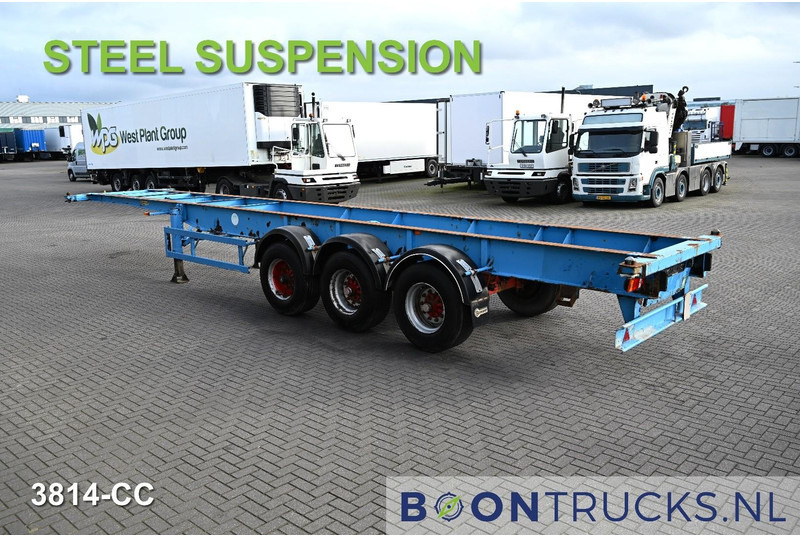 Blumhardt Cont.-Sal 40.24 E FIXED CHASSIS | 40ft * STEEL SUSPENSION * BPW / DRUM - Semi-remorque porte-conteneur/ Caisse mobile: photos 2 Blumhardt Cont.-Sal 40.24 E FIXED CHASSIS | 40ft * STEEL SUSPENSION * BPW / DRUM - Semi-remorque porte-conteneur/ Caisse mobile: photos 2