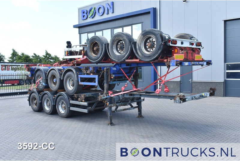 Broshuis 3 UCC 39 € 6750 STACK PRICE | 2x20-30-40-45ft HC * 2x BROSHUIS 1x NOOTEBOOM - Semi-remorque porte-conteneur/ Caisse mobile: photos 3 Broshuis 3 UCC 39 € 6750 STACK PRICE | 2x20-30-40-45ft HC * 2x BROSHUIS 1x NOOTEBOOM - Semi-remorque porte-conteneur/ Caisse mobile: photos 3