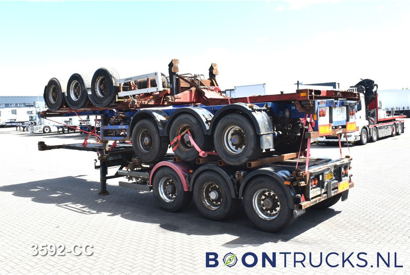 Broshuis 3 UCC 39 € 6750 STACK PRICE | 2x20-30-40-45ft HC * 2x BROSHUIS 1x NOOTEBOOM - Semi-remorque porte-conteneur/ Caisse mobile: photos 2 Broshuis 3 UCC 39 € 6750 STACK PRICE | 2x20-30-40-45ft HC * 2x BROSHUIS 1x NOOTEBOOM - Semi-remorque porte-conteneur/ Caisse mobile: photos 2