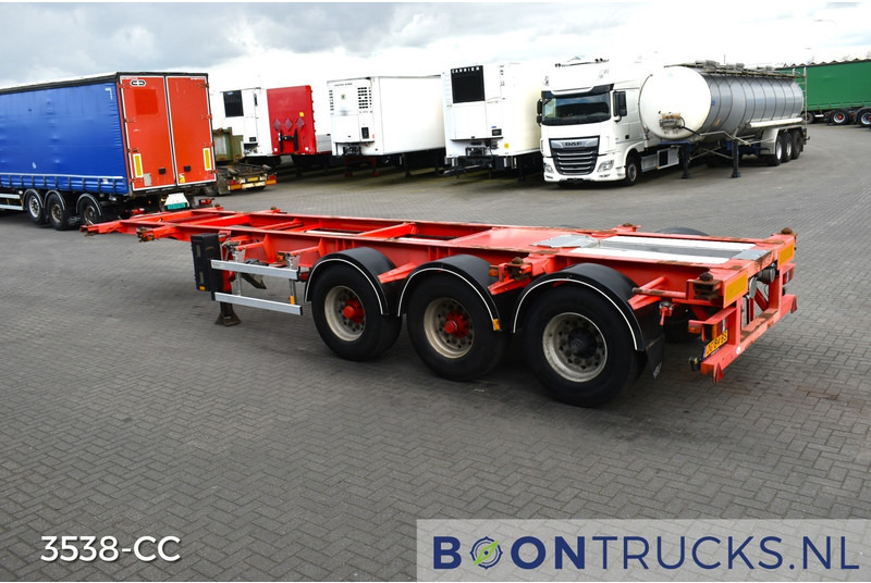 Burg BPO 12-27 CCXGX-00 TANK CHASSIS | 20-30ft *  3800 Kg * NL TRAILER - Semi-remorque porte-conteneur/ Caisse mobile: photos 3 Burg BPO 12-27 CCXGX-00 TANK CHASSIS | 20-30ft *  3800 Kg * NL TRAILER - Semi-remorque porte-conteneur/ Caisse mobile: photos 3