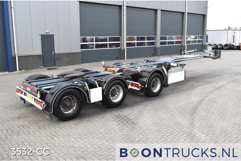 D-Tec CTD-40-03D COMBIDOLLY | LZV * 20ft * STUURAS * LIFTAS * NL TRAILE - Semi-remorque porte-conteneur/ Caisse mobile: photos 1 D-Tec CTD-40-03D COMBIDOLLY | LZV * 20ft * STUURAS * LIFTAS * NL TRAILE - Semi-remorque porte-conteneur/ Caisse mobile: photos 1