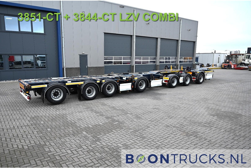 D-Tec CTD-41-03D COMBIDOLLY | LZV * 20ft * 2x STUURAS * 1x LIFTAS * NL TRAILER * APK 03-2026 - Semi-remorque porte-conteneur/ Caisse mobile: photos 2 D-Tec CTD-41-03D COMBIDOLLY | LZV * 20ft * 2x STUURAS * 1x LIFTAS * NL TRAILER * APK 03-2026 - Semi-remorque porte-conteneur/ Caisse mobile: photos 2