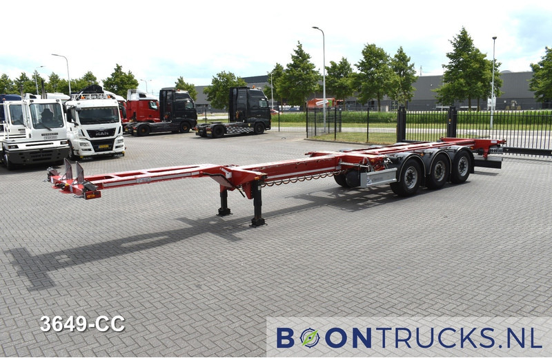 D-Tec FLEXITRAILER | 2x20-30-40-45ft HC * 2x LIFT AXLE * 2x EXTENDABLE * DISC BRAKES - Semi-remorque porte-conteneur/ Caisse mobile: photos 5 D-Tec FLEXITRAILER | 2x20-30-40-45ft HC * 2x LIFT AXLE * 2x EXTENDABLE * DISC BRAKES - Semi-remorque porte-conteneur/ Caisse mobile: photos 5