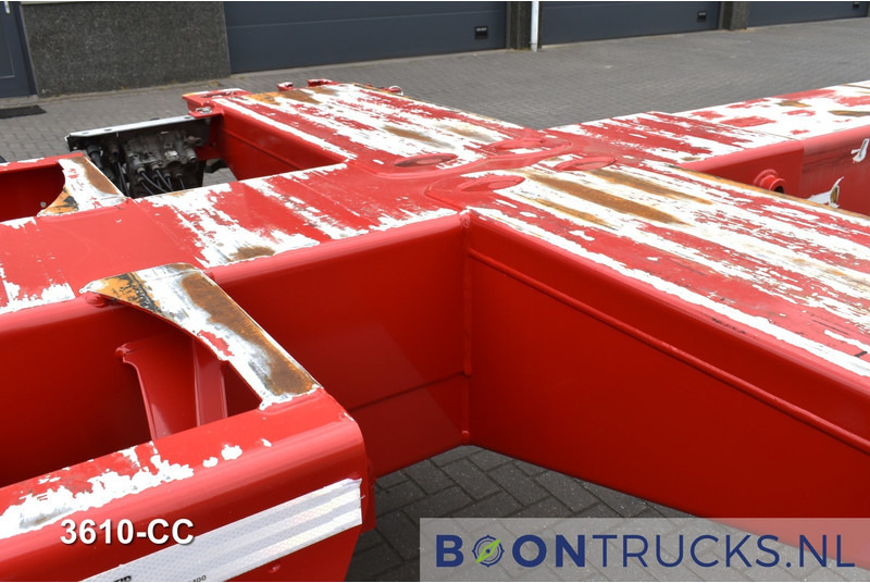 Semi-remorque porte-conteneur/ Caisse mobile D-Tec FLEXITRAILER | 2x20-30-40-45ft HC * 2x LIFT AXLE * 2x EXTENDABLE * DISC BRAKES: photos 17