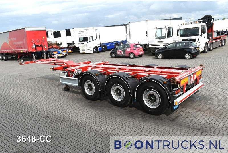D-Tec FLEXITRAILER | 2x20-30-40-45ft HC * 2x LIFT AXLE * 2x EXTENDABLE * DISC BRAKES * MOT 05-2026 - Semi-remorque porte-conteneur/ Caisse mobile: photos 3 D-Tec FLEXITRAILER | 2x20-30-40-45ft HC * 2x LIFT AXLE * 2x EXTENDABLE * DISC BRAKES * MOT 05-2026 - Semi-remorque porte-conteneur/ Caisse mobile: photos 3
