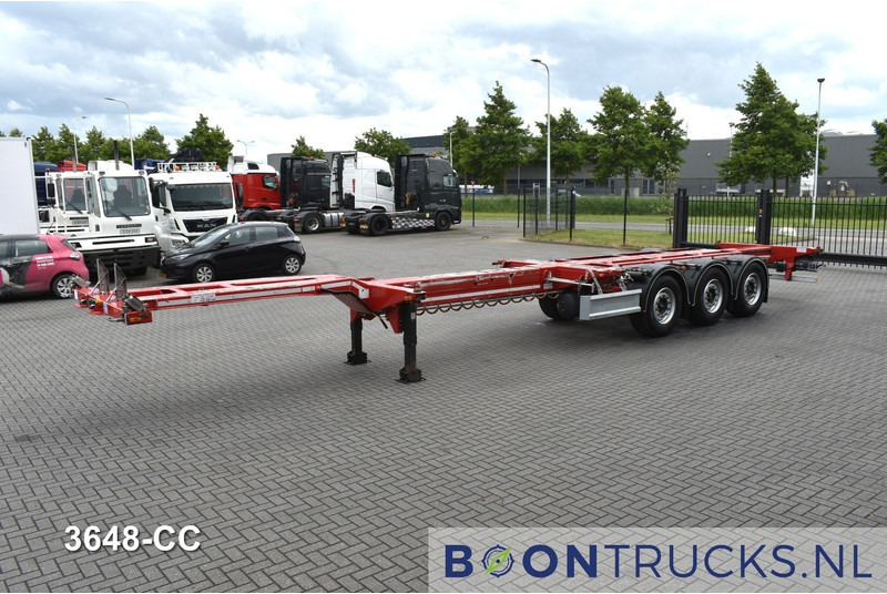 D-Tec FLEXITRAILER | 2x20-30-40-45ft HC * 2x LIFT AXLE * 2x EXTENDABLE * DISC BRAKES * MOT 05-2026 - Semi-remorque porte-conteneur/ Caisse mobile: photos 5 D-Tec FLEXITRAILER | 2x20-30-40-45ft HC * 2x LIFT AXLE * 2x EXTENDABLE * DISC BRAKES * MOT 05-2026 - Semi-remorque porte-conteneur/ Caisse mobile: photos 5