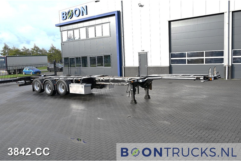 D-Tec FLEXITRAILER | 2x20-30-40-45ft HC * 2x LIFT AXLE * 3x EXTENDABLE * ADR * APK 10-2026 * NL TRAILER - Semi-remorque porte-conteneur/ Caisse mobile: photos 4 D-Tec FLEXITRAILER | 2x20-30-40-45ft HC * 2x LIFT AXLE * 3x EXTENDABLE * ADR * APK 10-2026 * NL TRAILER - Semi-remorque porte-conteneur/ Caisse mobile: photos 4