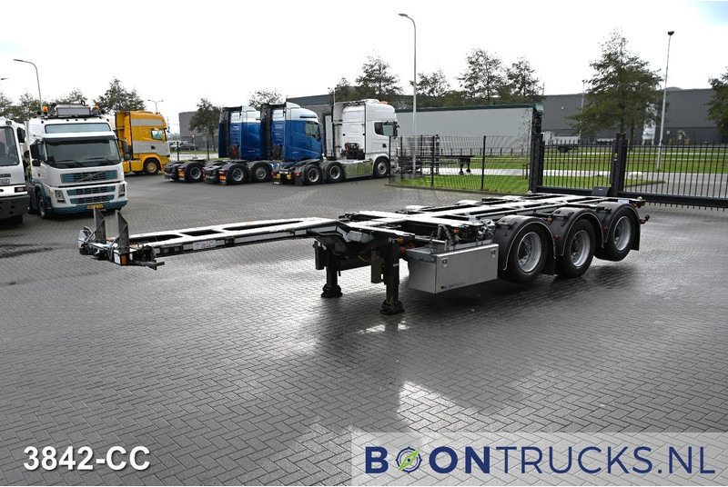 D-Tec FLEXITRAILER | 2x20-30-40-45ft HC * 2x LIFT AXLE * 3x EXTENDABLE * ADR * APK 10-2026 * NL TRAILER - Semi-remorque porte-conteneur/ Caisse mobile: photos 5 D-Tec FLEXITRAILER | 2x20-30-40-45ft HC * 2x LIFT AXLE * 3x EXTENDABLE * ADR * APK 10-2026 * NL TRAILER - Semi-remorque porte-conteneur/ Caisse mobile: photos 5