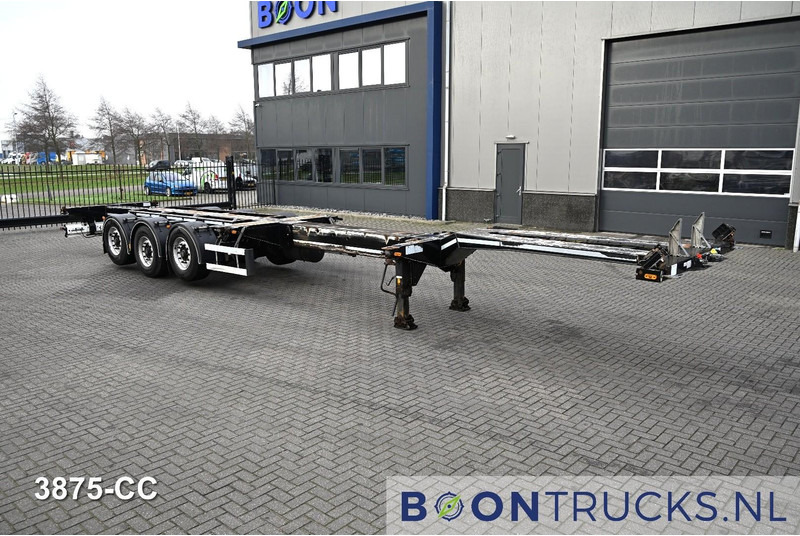 D-Tec FLEXITRAILER LS | 2x20-30-40-45ft HC * 2x LIFTAS * BPW / SCHIJF * APK 01-2027 - Semi-remorque porte-conteneur/ Caisse mobile: photos 5 D-Tec FLEXITRAILER LS | 2x20-30-40-45ft HC * 2x LIFTAS * BPW / SCHIJF * APK 01-2027 - Semi-remorque porte-conteneur/ Caisse mobile: photos 5