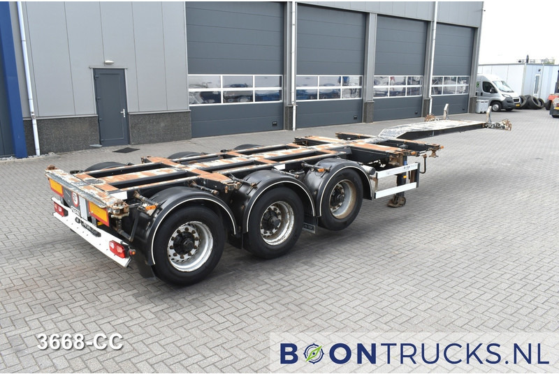 D-Tec FT-43-03V | 2x20-30-40-45ft HC * 3x EXTENDABLE * LIFT AXLE - Semi-remorque porte-conteneur/ Caisse mobile: photos 1 D-Tec FT-43-03V | 2x20-30-40-45ft HC * 3x EXTENDABLE * LIFT AXLE - Semi-remorque porte-conteneur/ Caisse mobile: photos 1