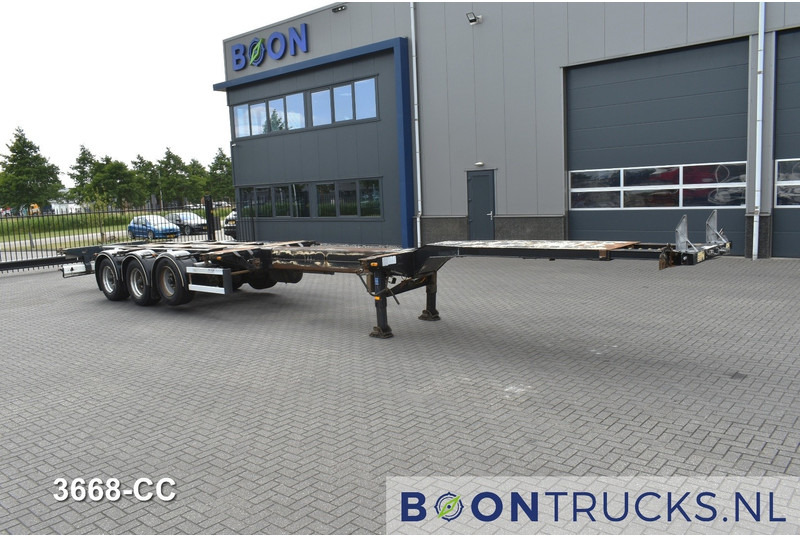 D-Tec FT-43-03V | 2x20-30-40-45ft HC * 3x EXTENDABLE * LIFT AXLE - Semi-remorque porte-conteneur/ Caisse mobile: photos 4 D-Tec FT-43-03V | 2x20-30-40-45ft HC * 3x EXTENDABLE * LIFT AXLE - Semi-remorque porte-conteneur/ Caisse mobile: photos 4