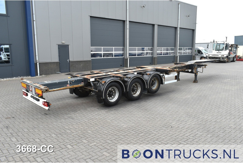 D-Tec FT-43-03V | 2x20-30-40-45ft HC * 3x EXTENDABLE * LIFT AXLE - Semi-remorque porte-conteneur/ Caisse mobile: photos 2 D-Tec FT-43-03V | 2x20-30-40-45ft HC * 3x EXTENDABLE * LIFT AXLE - Semi-remorque porte-conteneur/ Caisse mobile: photos 2