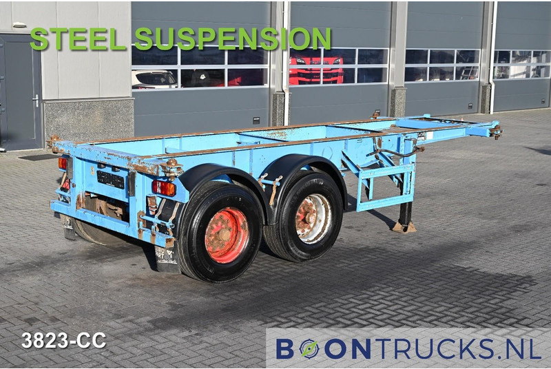 KOHLER CS 20/2 CHASSIS | 20ft * STEEL SUSPENSION * BPW / DRUM * 9x AVAILABLE - Semi-remorque porte-conteneur/ Caisse mobile: photos 1 KOHLER CS 20/2 CHASSIS | 20ft * STEEL SUSPENSION * BPW / DRUM * 9x AVAILABLE - Semi-remorque porte-conteneur/ Caisse mobile: photos 1