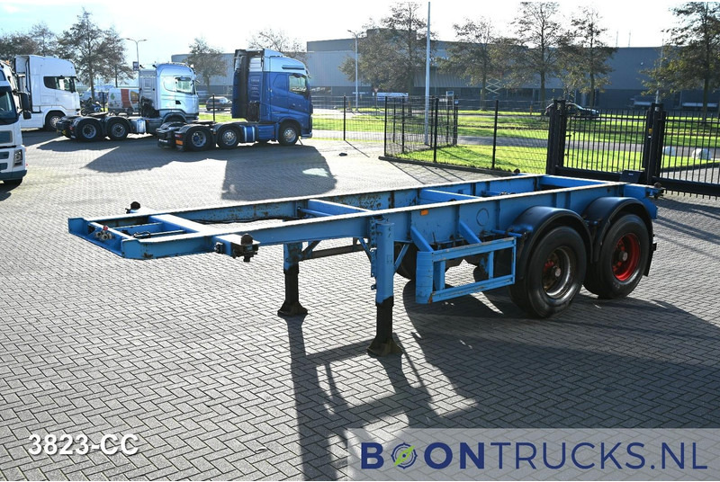 KOHLER CS 20/2 CHASSIS | 20ft * STEEL SUSPENSION * BPW / DRUM * 9x AVAILABLE - Semi-remorque porte-conteneur/ Caisse mobile: photos 4 KOHLER CS 20/2 CHASSIS | 20ft * STEEL SUSPENSION * BPW / DRUM * 9x AVAILABLE - Semi-remorque porte-conteneur/ Caisse mobile: photos 4