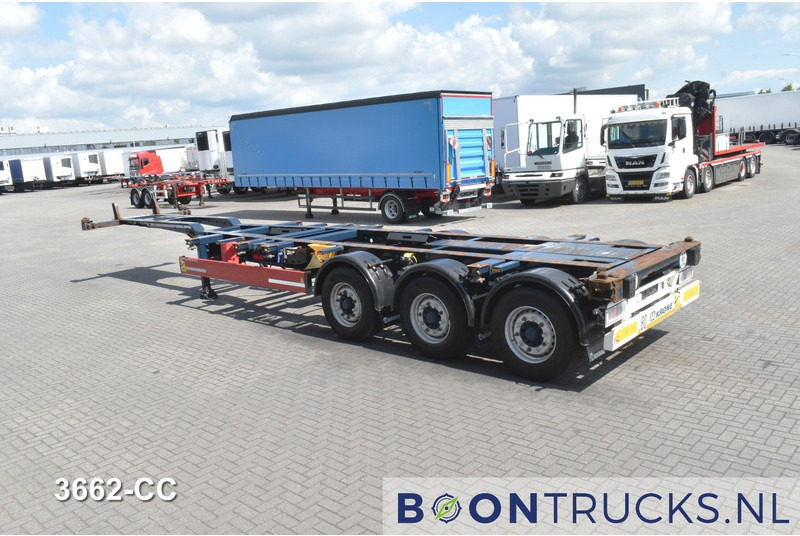 Krone SD BOX LINER | 2x20-40-45ft HC * LIFT AXLE * BPW/DISC * EXTENDABLE REAR * 10x AVAILABLE - Semi-remorque porte-conteneur/ Caisse mobile: photos 3 Krone SD BOX LINER | 2x20-40-45ft HC * LIFT AXLE * BPW/DISC * EXTENDABLE REAR * 10x AVAILABLE - Semi-remorque porte-conteneur/ Caisse mobile: photos 3