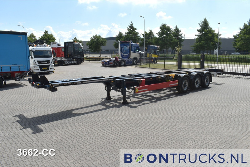 Krone SD BOX LINER | 2x20-40-45ft HC * LIFT AXLE * BPW/DISC * EXTENDABLE REAR * 10x AVAILABLE - Semi-remorque porte-conteneur/ Caisse mobile: photos 5 Krone SD BOX LINER | 2x20-40-45ft HC * LIFT AXLE * BPW/DISC * EXTENDABLE REAR * 10x AVAILABLE - Semi-remorque porte-conteneur/ Caisse mobile: photos 5