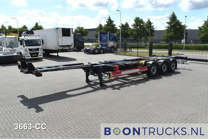 Krone SD BOX LINER | 2x20-40-45ft HC * LIFTACHSE * BPW/SCHEIBE * HECKSCHIEBER * 10x VERFÜGBAR - Semi-remorque porte-conteneur/ Caisse mobile: photos 5 Krone SD BOX LINER | 2x20-40-45ft HC * LIFTACHSE * BPW/SCHEIBE * HECKSCHIEBER * 10x VERFÜGBAR - Semi-remorque porte-conteneur/ Caisse mobile: photos 5