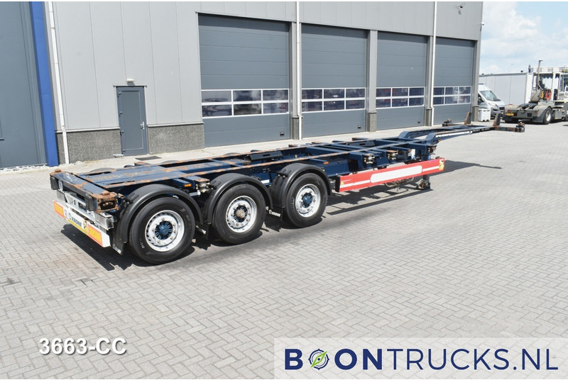 Krone SD BOX LINER | 2x20-40-45ft HC * LIFTACHSE * BPW/SCHEIBE * HECKSCHIEBER * 10x VERFÜGBAR - Semi-remorque porte-conteneur/ Caisse mobile: photos 1 Krone SD BOX LINER | 2x20-40-45ft HC * LIFTACHSE * BPW/SCHEIBE * HECKSCHIEBER * 10x VERFÜGBAR - Semi-remorque porte-conteneur/ Caisse mobile: photos 1