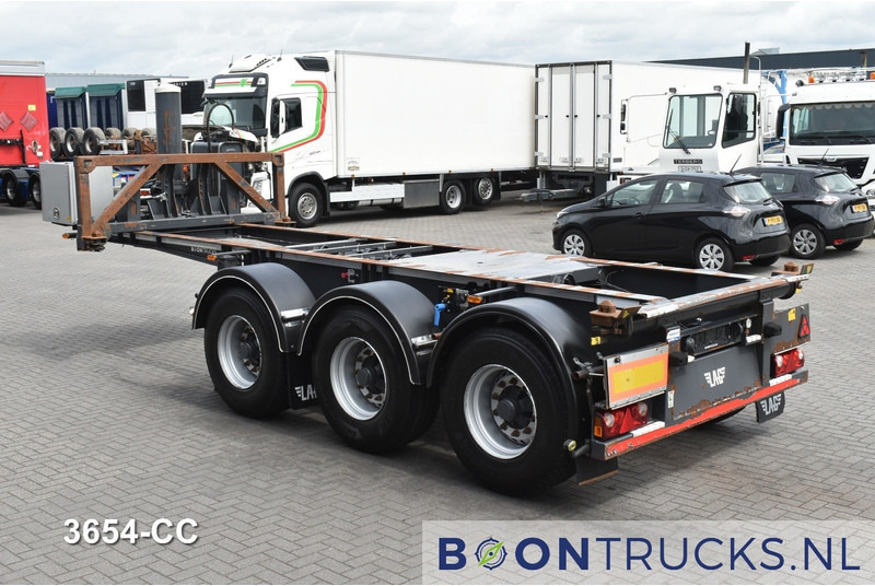 LAG O-3-CC A9 | 20ft TIPPING CHASSIS * 24v SELF SUPPORT * LIFT AXLE * BPW / DISC - Semi-remorque porte-conteneur/ Caisse mobile: photos 2 LAG O-3-CC A9 | 20ft TIPPING CHASSIS * 24v SELF SUPPORT * LIFT AXLE * BPW / DISC - Semi-remorque porte-conteneur/ Caisse mobile: photos 2