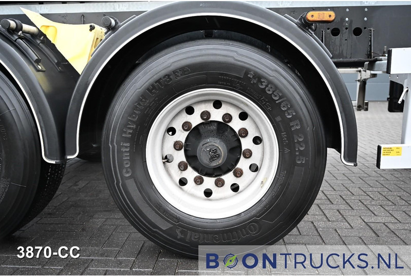 Semi-remorque porte-conteneur/ Caisse mobile LAG O-3-CC TANK CHASSIS | 20t * 3250 Kg * ADR AT-FL-OX * BPW / DISC: photos 20