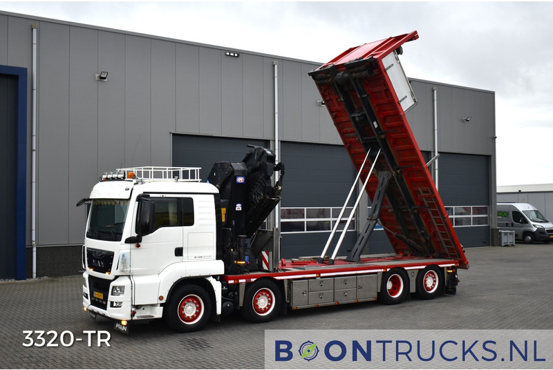 Camion grue MAN TGS 440 8x2 + HMF 5020-K6 + FJ1000K4 | EURO6 * KABELSYSTEEM 30T * NL TRUCK * TOP!: photos 13