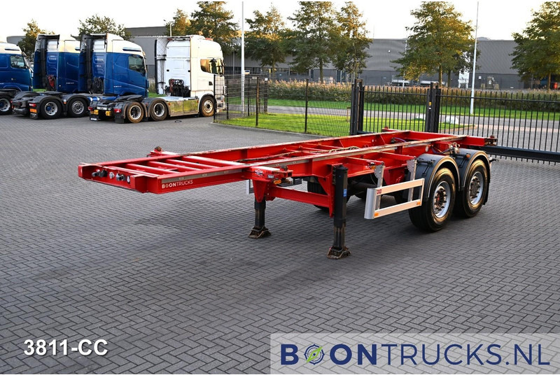 Pacton ET4 | 20ft * SAF DISC * NL TRAILER * APK 06-26 - Semi-remorque porte-conteneur/ Caisse mobile: photos 4 Pacton ET4 | 20ft * SAF DISC * NL TRAILER * APK 06-26 - Semi-remorque porte-conteneur/ Caisse mobile: photos 4