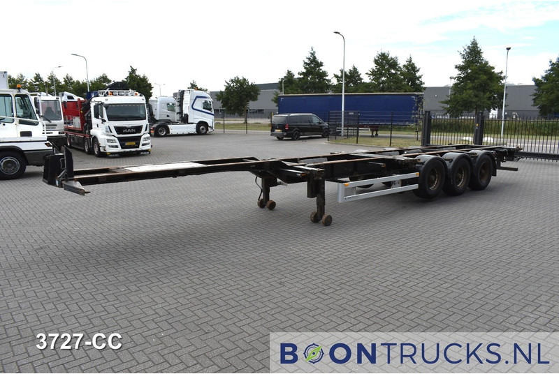 Pacton T3-007 | 2x20-40-45ft HC * FIXED CHASSIS * LIFT AXLE * NL TRAILER - Semi-remorque porte-conteneur/ Caisse mobile: photos 4 Pacton T3-007 | 2x20-40-45ft HC * FIXED CHASSIS * LIFT AXLE * NL TRAILER - Semi-remorque porte-conteneur/ Caisse mobile: photos 4