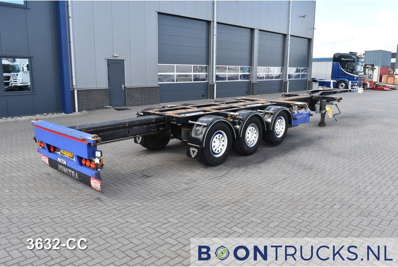 Pacton T3-010 | 2x20-30-40-45ft HC * LIFT AXLE * SAF/DISC * NL TRAILER * APK 10-2025 - Semi-remorque porte-conteneur/ Caisse mobile: photos 2 Pacton T3-010 | 2x20-30-40-45ft HC * LIFT AXLE * SAF/DISC * NL TRAILER * APK 10-2025 - Semi-remorque porte-conteneur/ Caisse mobile: photos 2