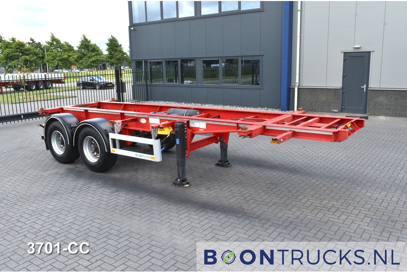 Pacton TXC 233 | 20ft * 2980 Kg * BPW / DRUM * NL TRAILER * 3x AVAILABLE - Semi-remorque porte-conteneur/ Caisse mobile: photos 4 Pacton TXC 233 | 20ft * 2980 Kg * BPW / DRUM * NL TRAILER * 3x AVAILABLE - Semi-remorque porte-conteneur/ Caisse mobile: photos 4