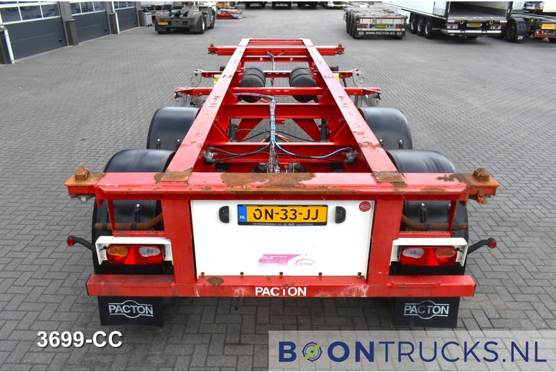 Pacton TXC 233 | 20ft * 2980 Kg * BPW / DRUM * NL TRAILER * 3x AVAILABLE - Semi-remorque porte-conteneur/ Caisse mobile: photos 2 Pacton TXC 233 | 20ft * 2980 Kg * BPW / DRUM * NL TRAILER * 3x AVAILABLE - Semi-remorque porte-conteneur/ Caisse mobile: photos 2