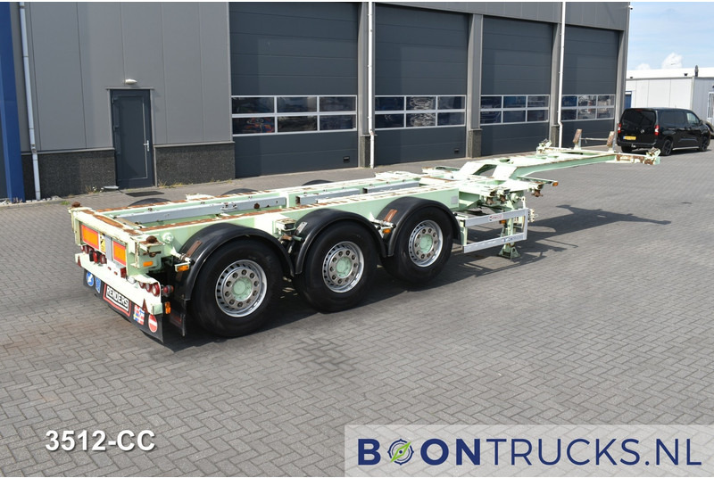 Renders EURO 800 | 2x20-30-40-45ft HC * 2x EXTENDABLE * SAF / DISC * MOT 09-2025 - Semi-remorque porte-conteneur/ Caisse mobile: photos 1 Renders EURO 800 | 2x20-30-40-45ft HC * 2x EXTENDABLE * SAF / DISC * MOT 09-2025 - Semi-remorque porte-conteneur/ Caisse mobile: photos 1
