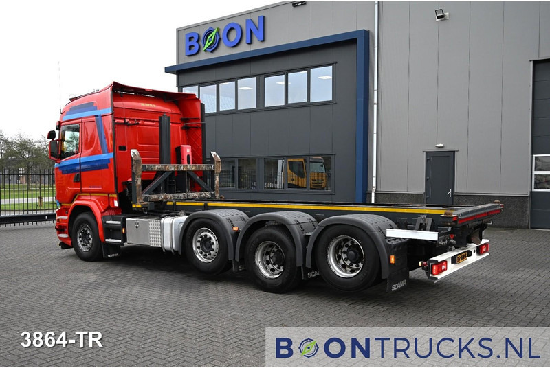 Scania R450 8x2 | EURO6 * CONTAINER TRANSPORT * 20ft TIPPING * NL TRUCK * APK 02-2026 - Camion porte-conteneur/ Caisse mobile: photos 4 Scania R450 8x2 | EURO6 * CONTAINER TRANSPORT * 20ft TIPPING * NL TRUCK * APK 02-2026 - Camion porte-conteneur/ Caisse mobile: photos 4